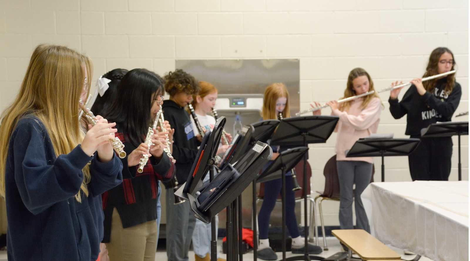 Beacon band at Beacon Middle