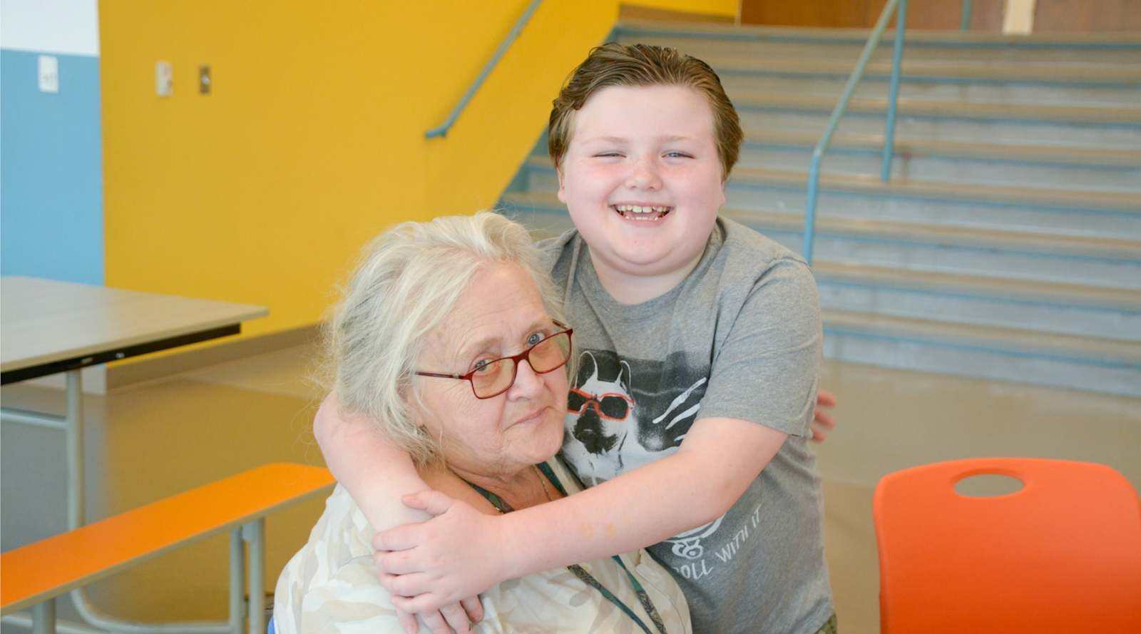 Cookies with Caregivers at Lewes Elementary