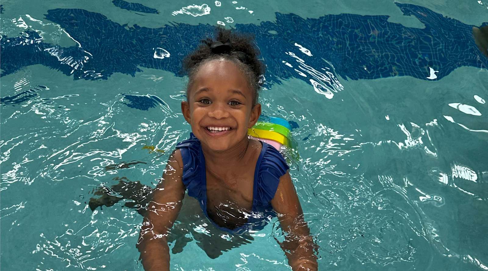 Pre-K pool party at Little Vikings